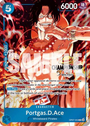 Portgas.D.Ace (CS 25-26 Celebration Pack) (OP07-053) - One Piece Promotion Cards Foil | Grognard Games