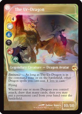 The Ur-Dragon (Retro Frame) (SLD-003) - Secret Lair Drop Series Foil | Grognard Games