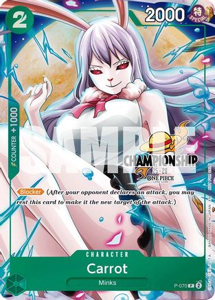 Carrot (CS 25-26 Event Pack Finalist Ver.) (P-070) - One Piece Promotion Cards Foil | Grognard Games