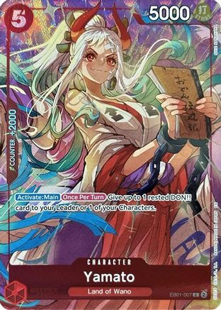 Yamato (Premium Card Collection -Best Selection Vol. 4-) (EB01-007) - One Piece Promotion Cards Foil | Grognard Games