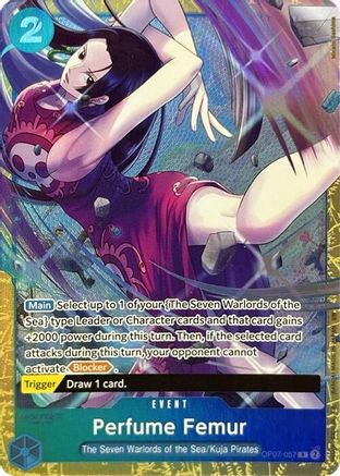 Perfume Femur (Premium Card Collection -Best Selection Vol. 4-) (OP07-057) - One Piece Promotion Cards Foil | Grognard Games
