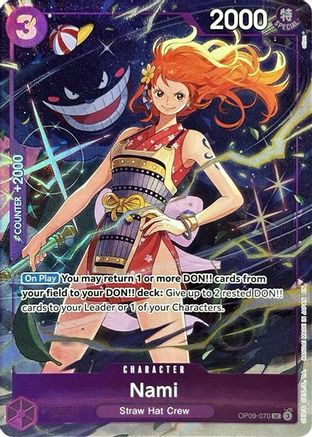 Nami (Premium Card Collection -Best Selection Vol. 4-) (OP09-070) - One Piece Promotion Cards Foil | Grognard Games