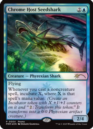 Chrome Host Seedshark (UMP-004) - Unique and Miscellaneous Promos Foil | Grognard Games