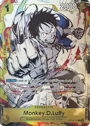 Monkey.D.Luffy (Premium Card Collection -6 assort vol.1-) (OP10-111) - One Piece Promotion Cards Foil | Grognard Games