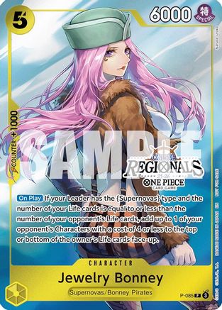 Jewelry Bonney (Online Regional Participation Pack 2025 Vol.2) (P-085) - One Piece Promotion Cards Foil | Grognard Games