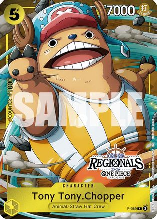 Tony Tony.Chopper (Online Regional Participation Pack 2025 Vol.2) (P-089) - One Piece Promotion Cards Foil | Grognard Games