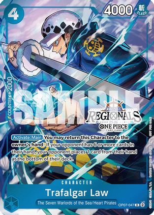 Trafalgar Law (Online Regional Participation Pack 2025 Vol.2) (OP07-047) - One Piece Promotion Cards Foil | Grognard Games