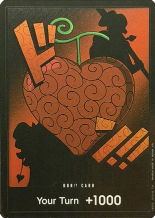 DON!! Card (Op-Op Fruit) (Devil Fruits Collection Vol. 3) - One Piece Promotion Cards Foil | Grognard Games