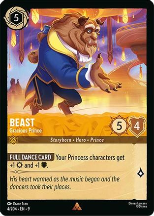 Beast - Gracious Prince (4/204) - Fabled Cold Foil | Grognard Games