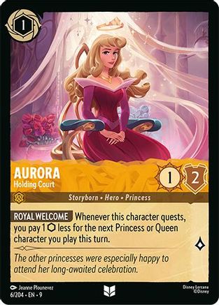 Aurora - Holding Court (6/204) - Fabled Cold Foil | Grognard Games