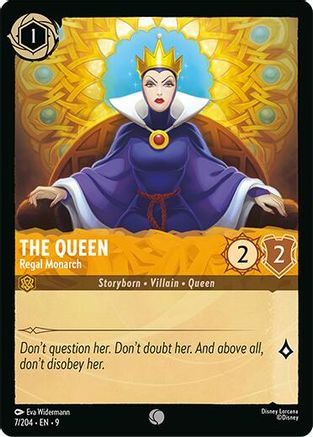 The Queen - Regal Monarch (7/204) - Fabled | Grognard Games