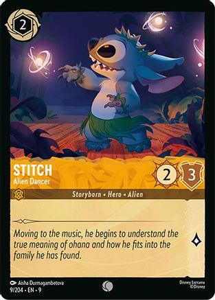 Stitch - Alien Dancer (9/204) - Fabled | Grognard Games