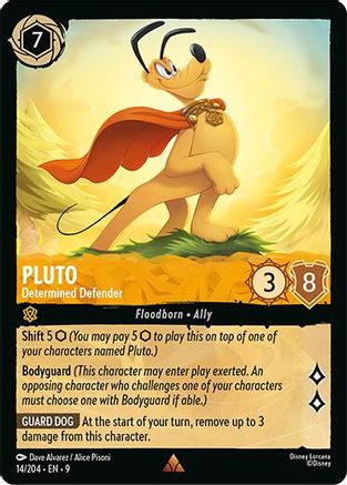 Pluto - Determined Defender (14/204) - Fabled | Grognard Games