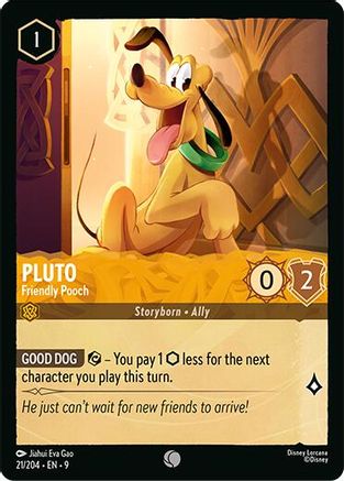 Pluto - Friendly Pooch (21/204) - Fabled | Grognard Games