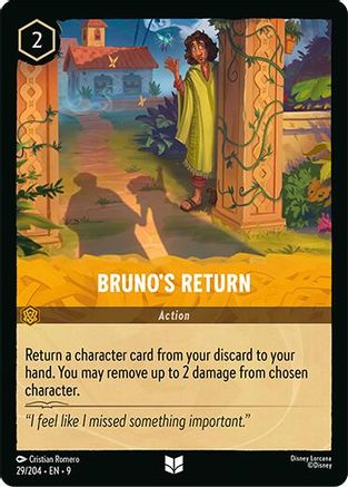 Bruno's Return (29/204) - Fabled Cold Foil | Grognard Games