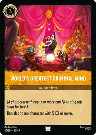 World's Greatest Criminal Mind (30/204) - Fabled | Grognard Games