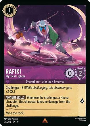 Rafiki - Mystical Fighter (36/204) - Fabled | Grognard Games