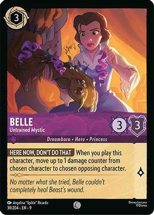 Belle - Untrained Mystic (39/204) - Fabled Cold Foil | Grognard Games