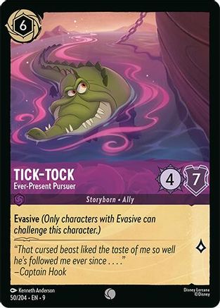 Tick-Tock - Ever-Present Pursuer (50/204) - Fabled Cold Foil | Grognard Games
