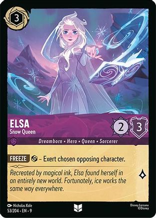 Elsa - Snow Queen (53/204) - Fabled | Grognard Games