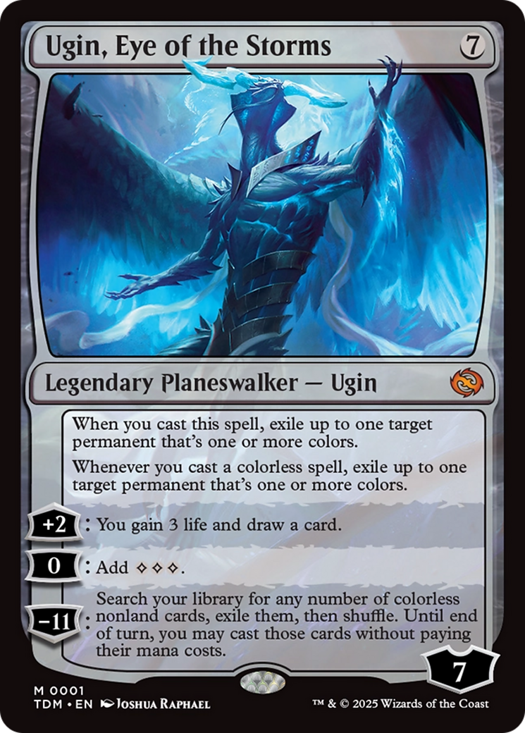 Ugin, Eye of the Storms (TDM-001) - Tarkir: Dragonstorm Foil | Grognard Games