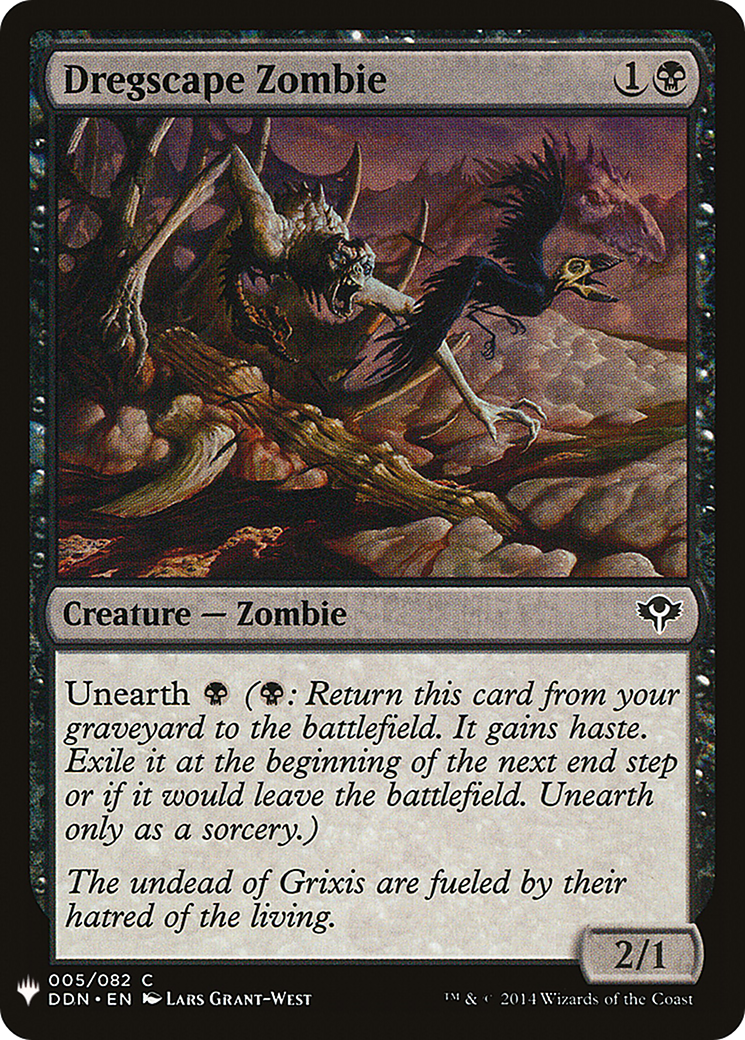 Dregscape Zombie [Mystery Booster] | Grognard Games