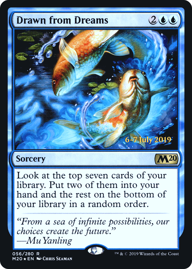 Drawn from Dreams  [Core Set 2020 Prerelease Promos] | Grognard Games