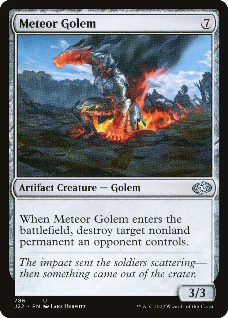Meteor Golem [Jumpstart 2022] | Grognard Games