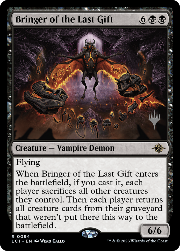 Bringer of the Last Gift (Promo Pack) [The Lost Caverns of Ixalan Promos] | Grognard Games