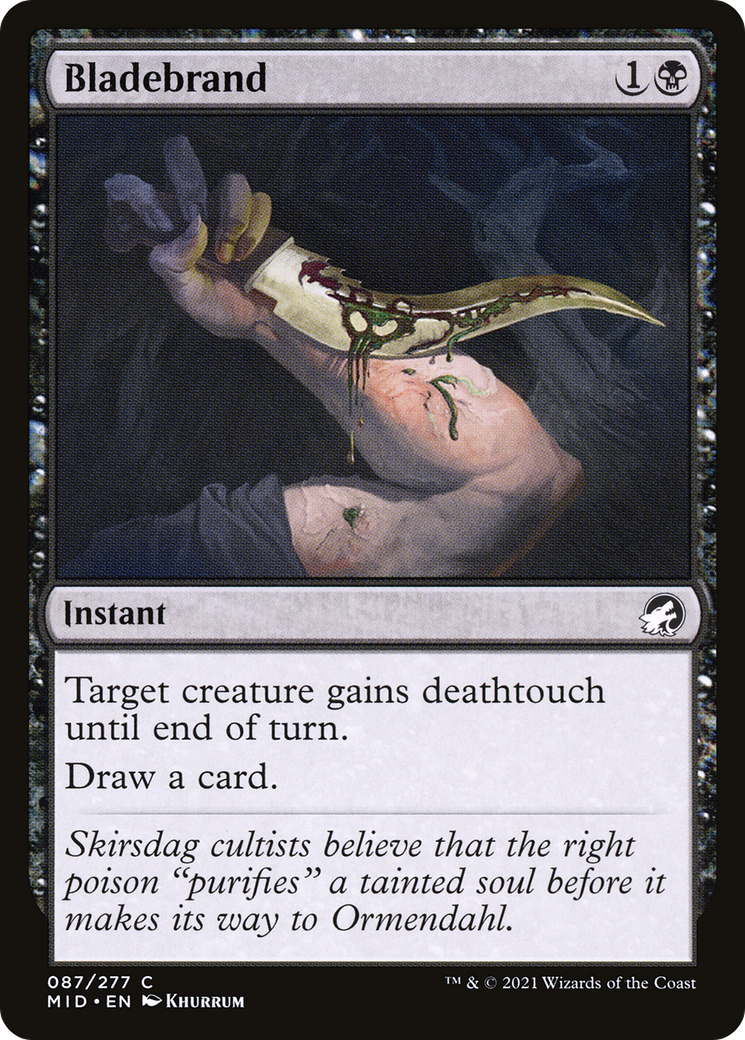 Bladebrand [Innistrad: Midnight Hunt] | Grognard Games