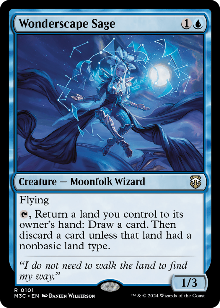 Wonderscape Sage [Modern Horizons 3 Commander] | Grognard Games