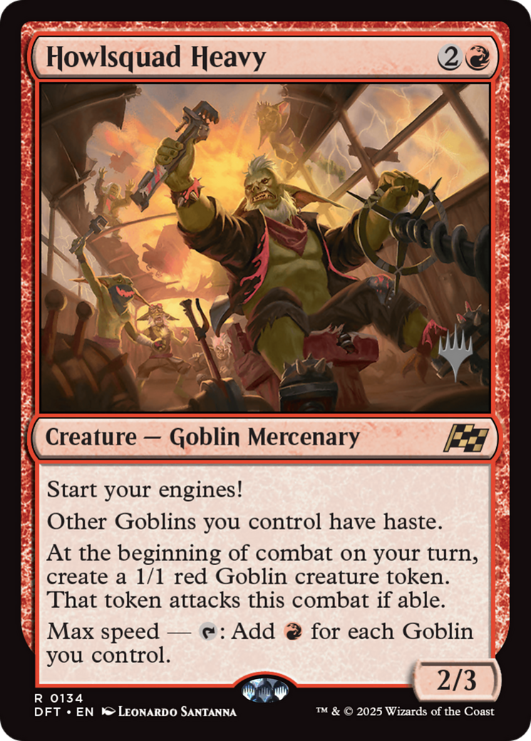 Howlsquad Heavy (Promo Pack) [Aetherdrift Promos] | Grognard Games