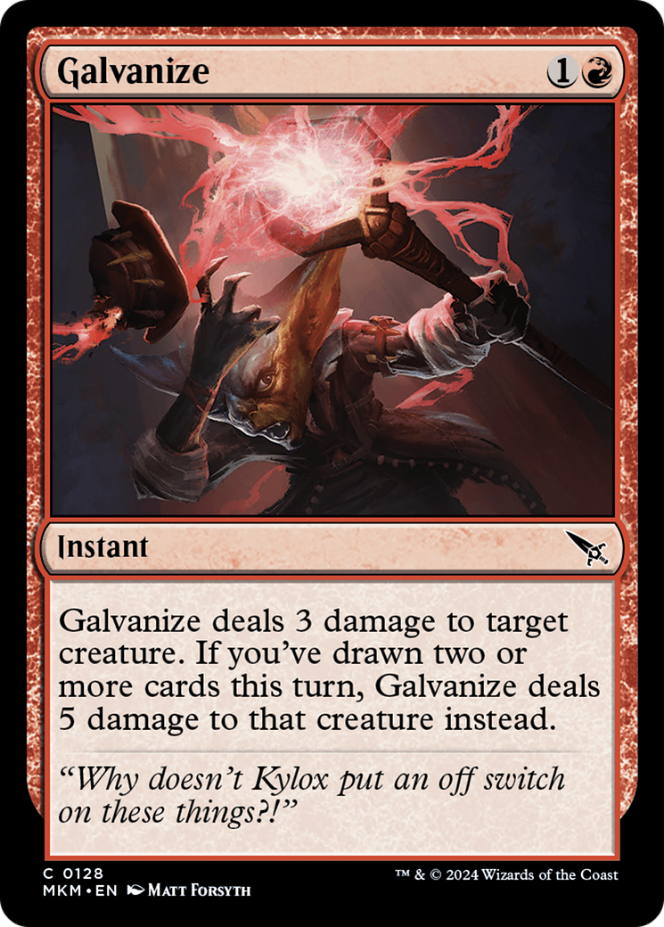 Galvanize [Murders at Karlov Manor] | Grognard Games
