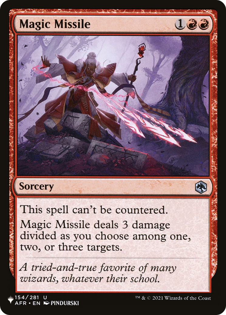 Magic Missile [The List] | Grognard Games