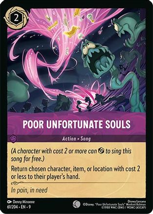 Poor Unfortunate Souls (61/204) - Fabled Cold Foil | Grognard Games