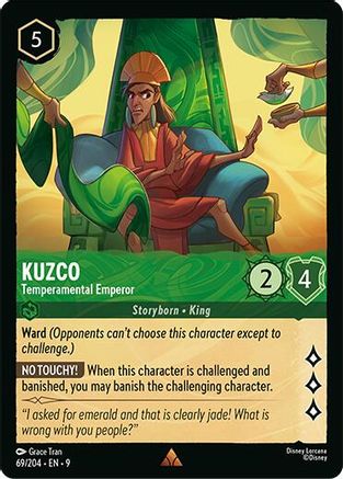 Kuzco - Temperamental Emperor (69/204) - Fabled | Grognard Games