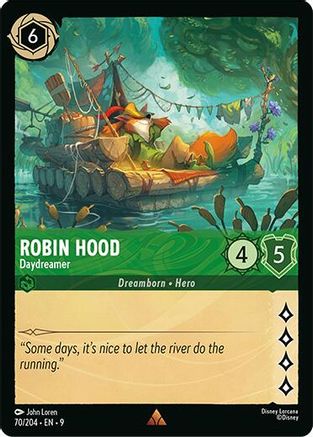 Robin Hood - Daydreamer (70/204) - Fabled Cold Foil | Grognard Games