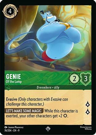 Genie - Of the Lamp (76/204) - Fabled Cold Foil | Grognard Games