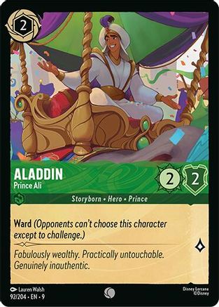 Aladdin - Prince Ali (92/204) - Fabled | Grognard Games