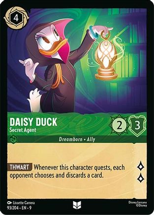 Daisy Duck - Secret Agent (93/204) - Fabled | Grognard Games