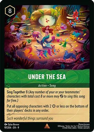 Under the Sea (97/204) - Fabled Cold Foil | Grognard Games