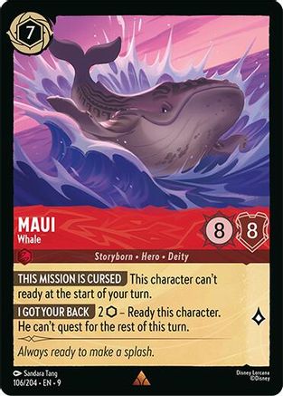 Maui - Whale (106/204) - Fabled | Grognard Games