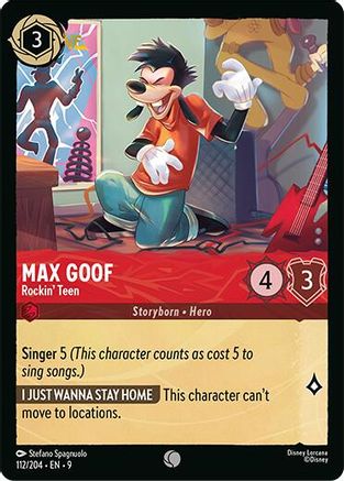Max Goof - Rockin' Teen (112/204) - Fabled | Grognard Games
