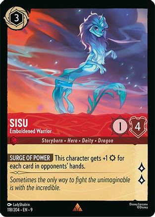 Sisu - Emboldened Warrior (118/204) - Fabled Cold Foil | Grognard Games