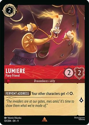 Lumiere - Fiery Friend (121/204) - Fabled | Grognard Games