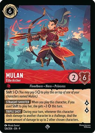 Mulan - Elite Archer (126/204) - Fabled | Grognard Games
