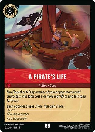 A Pirate's Life (132/204) - Fabled Cold Foil | Grognard Games