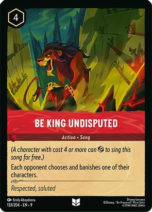 Be King Undisputed (133/204) - Fabled | Grognard Games