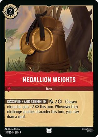 Medallion Weights (134/204) - Fabled | Grognard Games