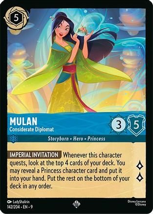 Mulan - Considerate Diplomat (142/204) - Fabled | Grognard Games